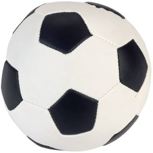 Kerbl Zabawka dla psa piłka futbolowa miękka 11cm - 1 zdjęcie