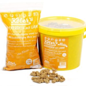 Koebers Przysmak dla psa KOEBERS Leckerchen mit Lamm, 1 kg - 1 zdjęcie