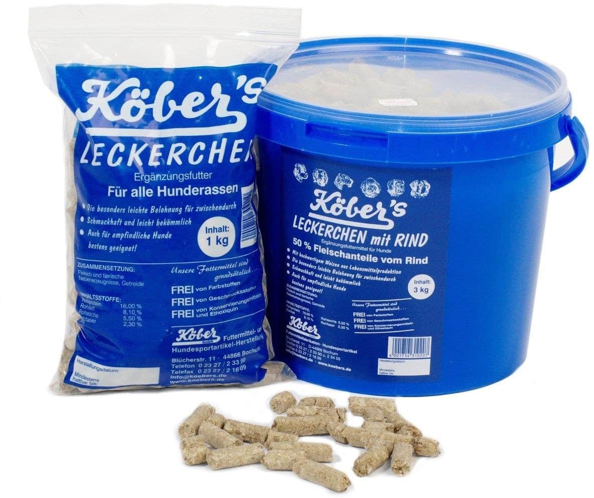 Koebers Przysmak dla psa KOEBERS, z wołowiny Leckerchen mit Rind, 3 kg - 1 zdjęcie
