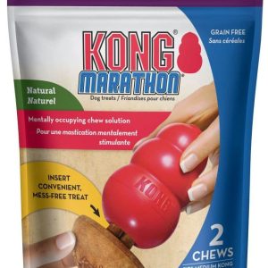 Kong Kong Ciastka Marathon rozm M Kurczak dla psa op 114g nr kat XCP12E - 1 zdjęcie