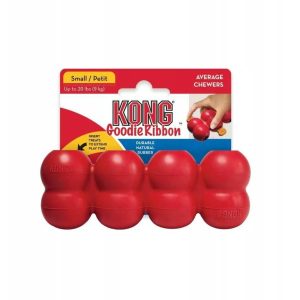 Kong Zabawka Gryzak dla Psa Goodie Ribbon S - 1 zdjęcie