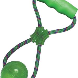 Kong Zabawka Squeezz Sznur z piłką dla psa rozm L nr kat PSP11E - 1 zdjęcie