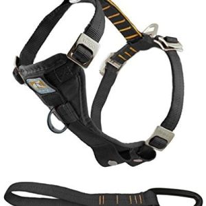 Kurgo Złącze kurgo 01257 Tru-Fit Smart naczynia dla psów, zwiększona stabilność łącznie z pasek, M, czarny - 1 zdjęcie