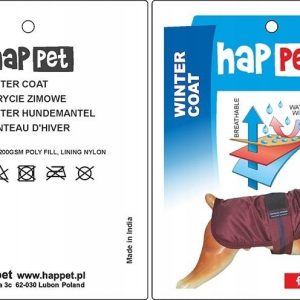 Kurtka dla psa Happet 323A niebieskie S-40cm - 1 zdjęcie