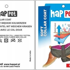 Kurtka dla psa Happet 354B brąz L-55 cm - 1 zdjęcie