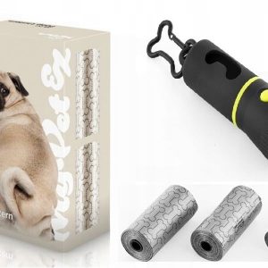 Latarka Z Woreczkami Na Psie Odchody Mypet Poop - 1 zdjęcie