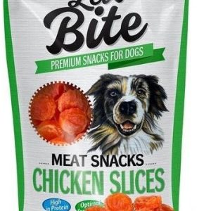 Let's Bite Let's Bite Meat Snacks Chicken Slices 80g - 1 zdjęcie