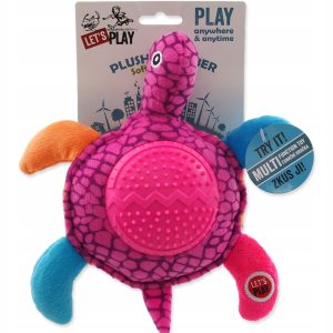 Let's Play Pluszowy Żółw 22 cm piszczący - 1 zdjęcie