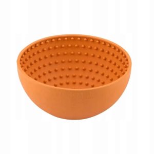 LickiMat Miska dla psa Wobble Orange - 1 zdjęcie