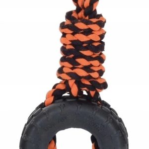 Lina Bomber Rope War z oponą, S, 9,5 x 42cm - 1 zdjęcie