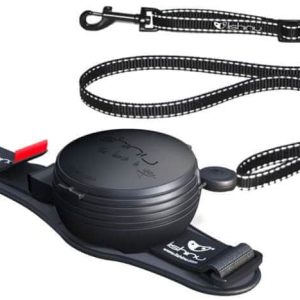 Lishinu smycz 3in1 Black M 8 12 kg) - 1 zdjęcie