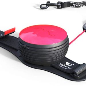 Lishinu Smycz Light Lock NEON do 8 kg różowa - 1 zdjęcie