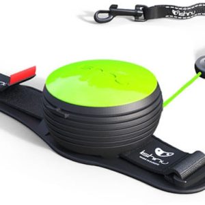 Lishinu Smycz Light Lock NEON do 8 kg zielona - 1 zdjęcie
