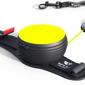 Lishinu Smycz NEON dla psów do 30 kg złota - 1 zdjęcie