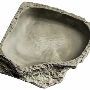 Lucky Reptile WDG-8 Corner Dish granit  duża, XL, granit - 1 zdjęcie