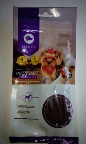 MACED Paluszki z jagnięciną 50g przysmak dla psa - 1 zdjęcie