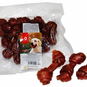 Maced Przysmak dla psa miękki węzeł z kaczką 12,5cm 500g - 1 zdjęcie