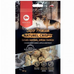 MACED SMAKO MACED SUPER PREMIUM KURCZAK Z MARCHEWKĄ JABŁKIEM I BURAKIEM NATUREL CRISPY 4000010738 - 1 zdjęcie