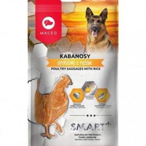 Maced SMART+ Kabanos drobiowy z ryżem 100g - 1 zdjęcie