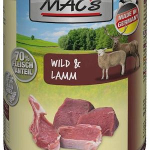 Mac's Mac's Dog Adult Mokra karma z dziczyzną i jagnięciną 400g - 1 zdjęcie