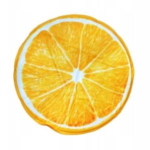Mata chłodząca psa kota Okrągła Legowisko Orange - 1 zdjęcie