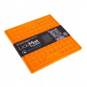 Mata Lickimat Buddy dla psów 20x20 Orange - 1 zdjęcie