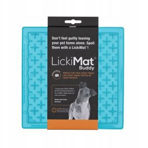 Mata Lickimat Buddy dla psów 20x20 Turkusowa - 1 zdjęcie