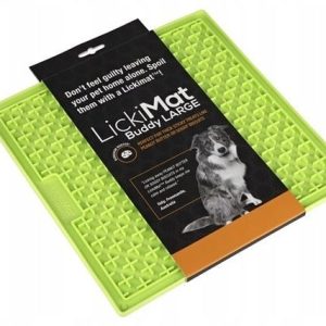 Mata LickiMat Buddy Large dla psów 28x28 Green - 1 zdjęcie