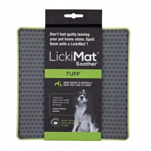 Mata LickiMat Tuff Soother spowalniająca zielona - 1 zdjęcie