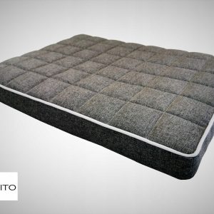 Materac Legowisko dla psa 80x60x8 h ozdobna biza - 1 zdjęcie