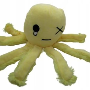materiałowy gryzak ośmiornica z piszczałką 18 cm - 1 zdjęcie