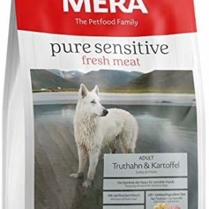 Mera Dog karma dla psów Pure Sensitive Fresh Meat indyk i ziemniaki, 4 kg 057134 - 1 zdjęcie