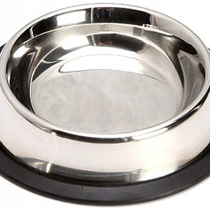 Metalowa Miska na gumie dla psa 30cm 1,8l - 1 zdjęcie
