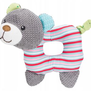 Miś Junior, materiał, 16 cm - 1 zdjęcie