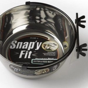 Midwest Snapy Fit Miska stalowa do klatki 2000ml [SF42] 6960 - 1 zdjęcie