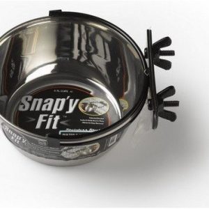 Midwest Snapy Fit Miska stalowa do klatki 900ml [SF41] 6959 - 1 zdjęcie