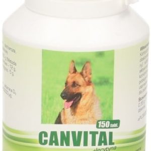 Mikita Canvital + Lecytyna Witaminy Dla Psa 150Tabl. - 1 zdjęcie