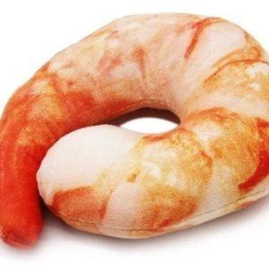 Miękka Zabawka Piszczy Pluszowa Dla Psa Krewetka - 1 zdjęcie