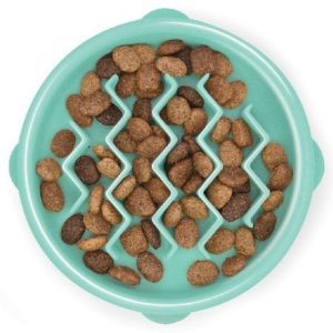 mini Miska Spowalniająca jedzenie Mata Xs miętowa - 1 zdjęcie