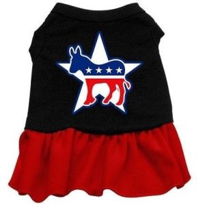 Mirage Pet Products Mirage Demokrat Screen Print Kleid - 1 zdjęcie