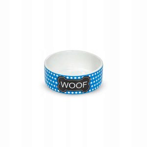 Miska Ceramiczna Dla Psa Z Napisem Woof-yarro - 1 zdjęcie