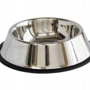 Miska Dla Psa Kota 700 ML Stal + Guma - 1 zdjęcie