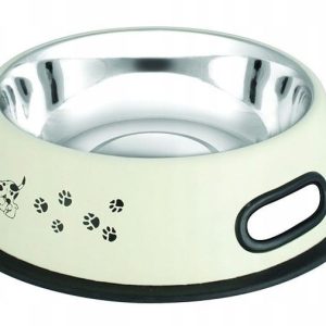 Miska Happet MM93 biała wzór pies 25cm/2.4l - 1 zdjęcie