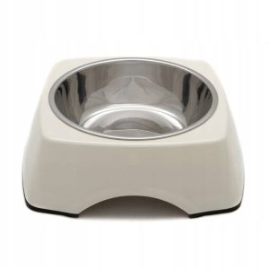 Miska Pet Inn melamina ecru 22x7,5cm - 1 zdjęcie