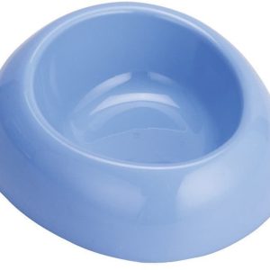 Miska plast. owalna Happet 0.4l niebieska - 1 zdjęcie
