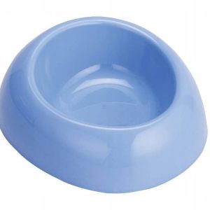 Miska plast. owalna Happet 0.8l niebieska - 1 zdjęcie