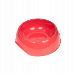 Miska plastikowa błyszcząca dla psa Koral 1,3l - 1 zdjęcie