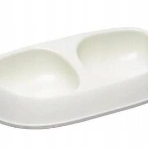Miska podwójna Sensibowl biała 2x200 ml - 1 zdjęcie