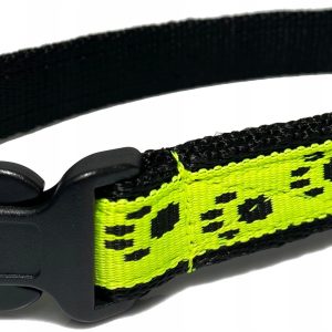 Mocna Obroża Dla Psa Regulowana 32-50CM/20MM Łapki - 1 zdjęcie