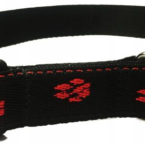 Mocna Obroża Dla Psa Regulowana 35-50CM/30MM Łapki - 1 zdjęcie